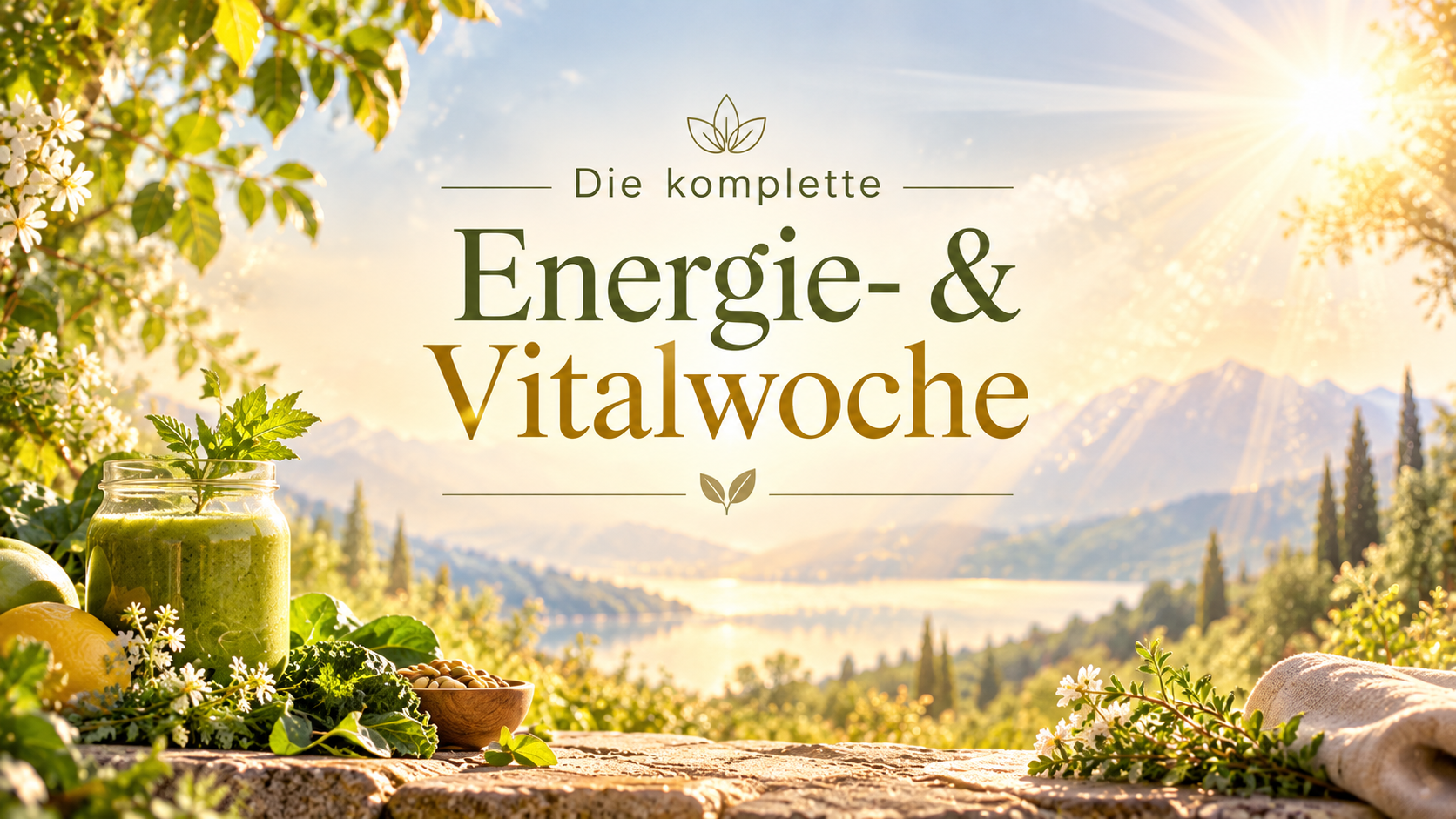 Komplette Energie und Vitalwoche